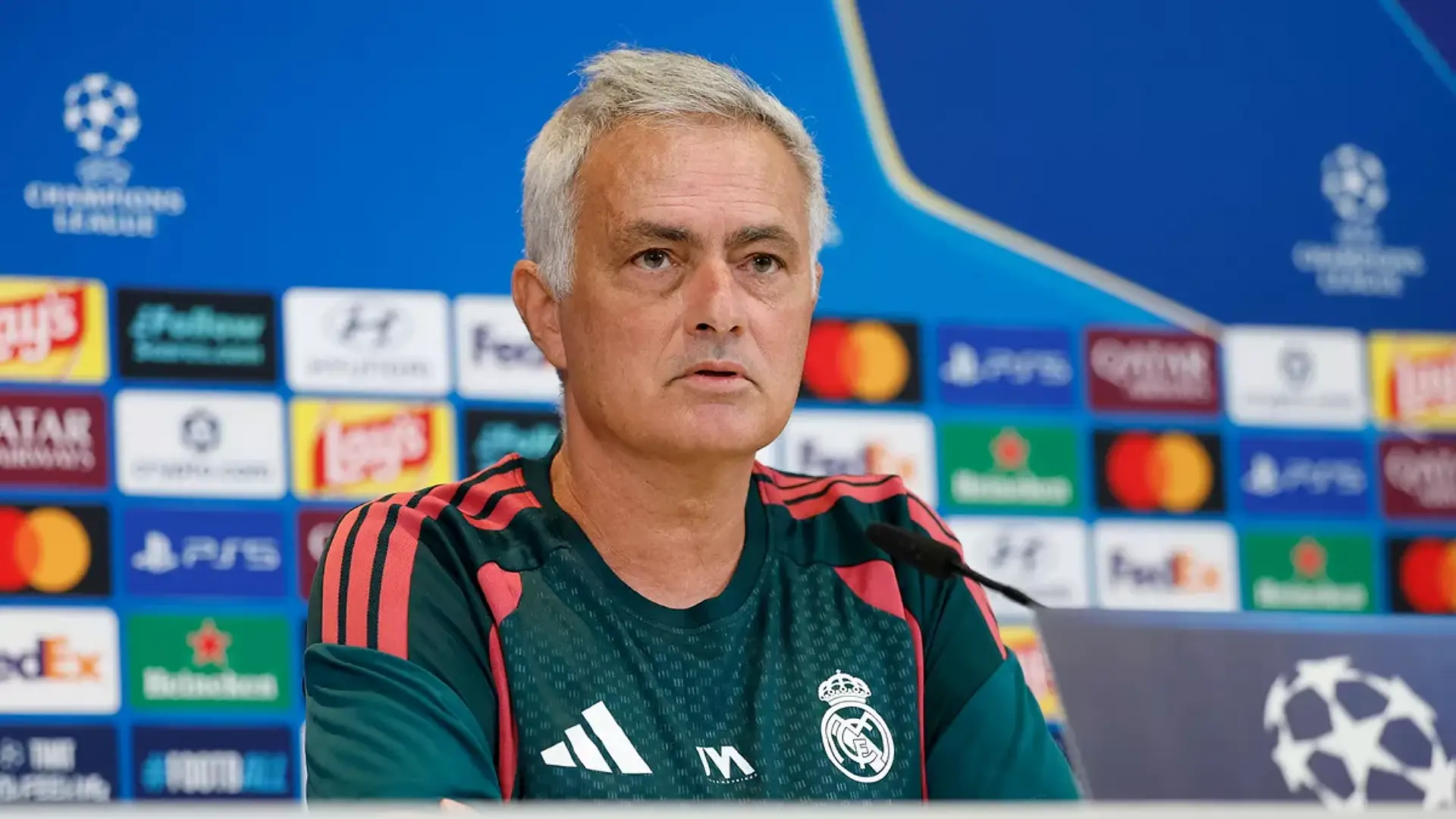 José Mourinho en conférence de presse de Ligue des champions (realmadrid.com)