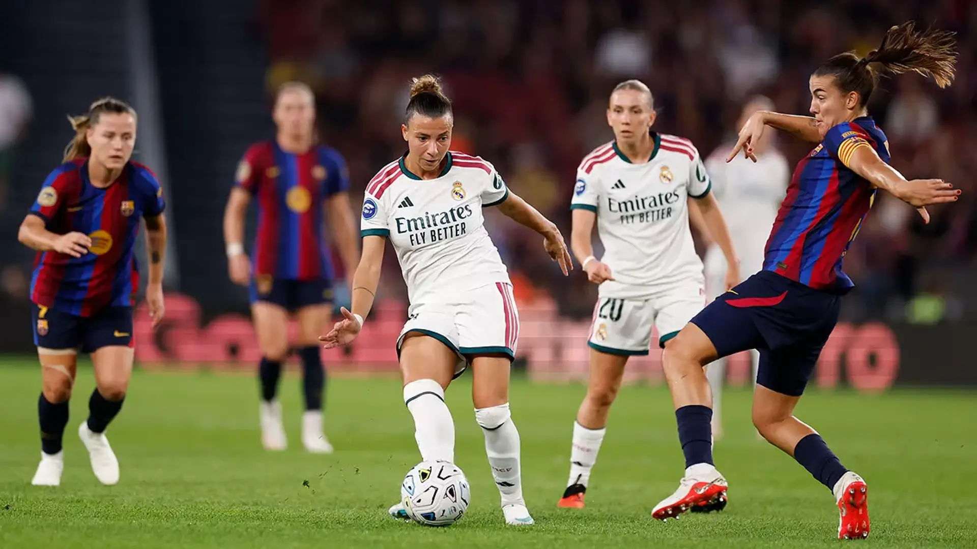 Le Real Madrid a vécu un naufrage au Camp Nou. (realmadrid.com)
