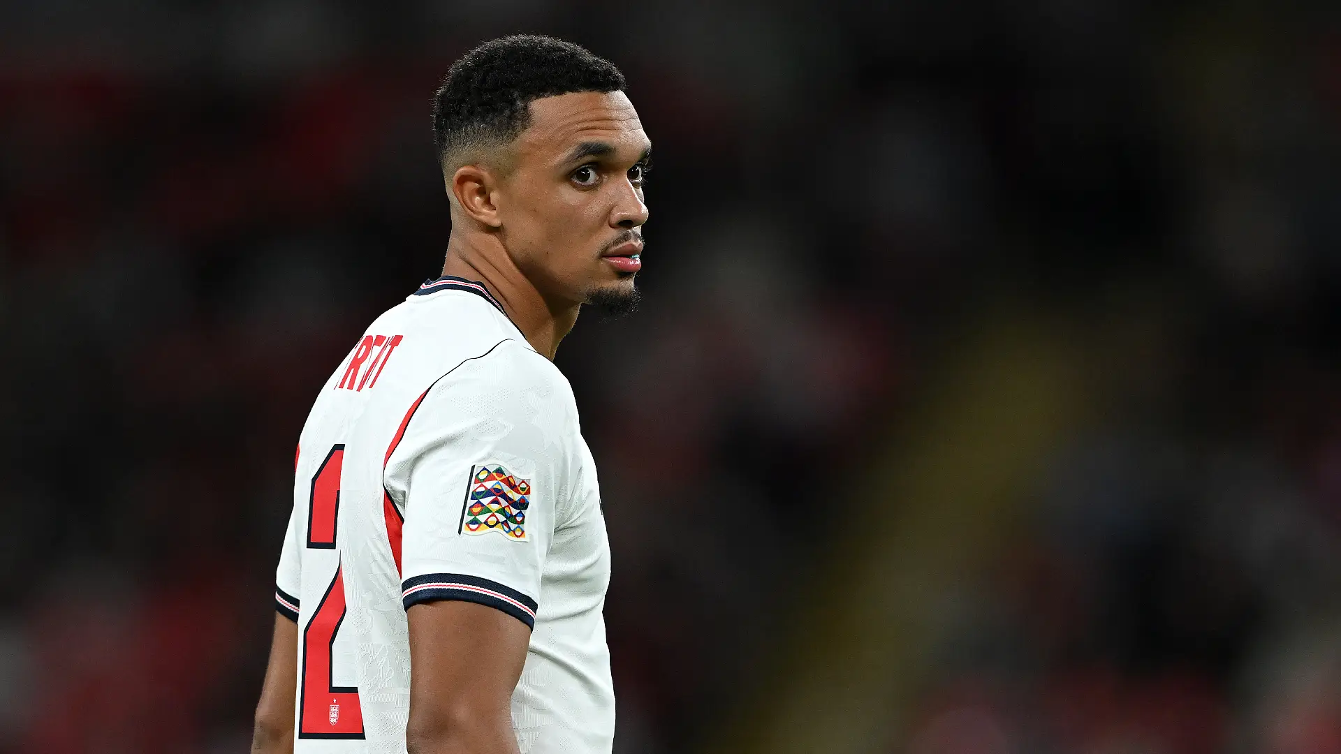 LONDON, ENGLAND - OCTOBER 06: Trent Alexander-Arnold of England during the UEFA Nations League 2026/27 group phase match between England and Czechia at Wembley Stadium on October 06, 2026 in London, England. (Photo by Shaun Botterill/Getty Images)