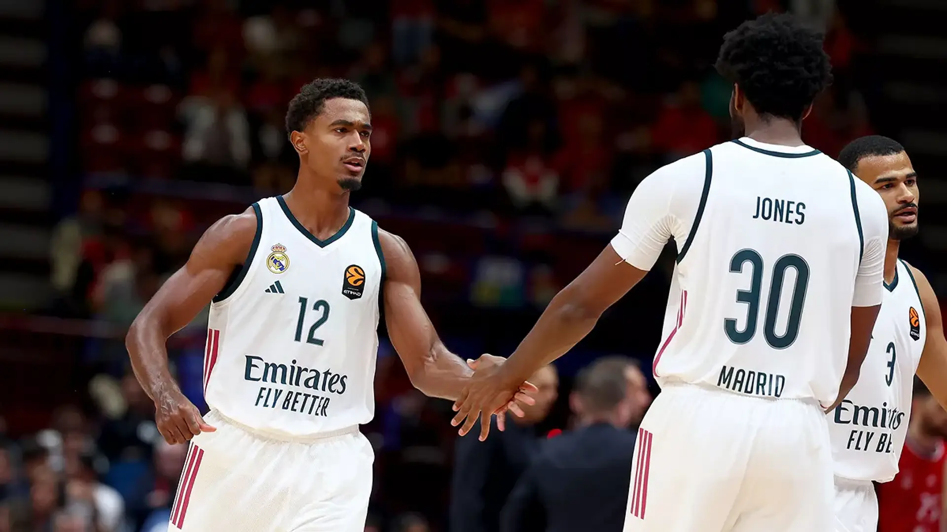 Le Real Madrid Baloncesto s'impose en Italie en Euroligue.(realmadrid.com)