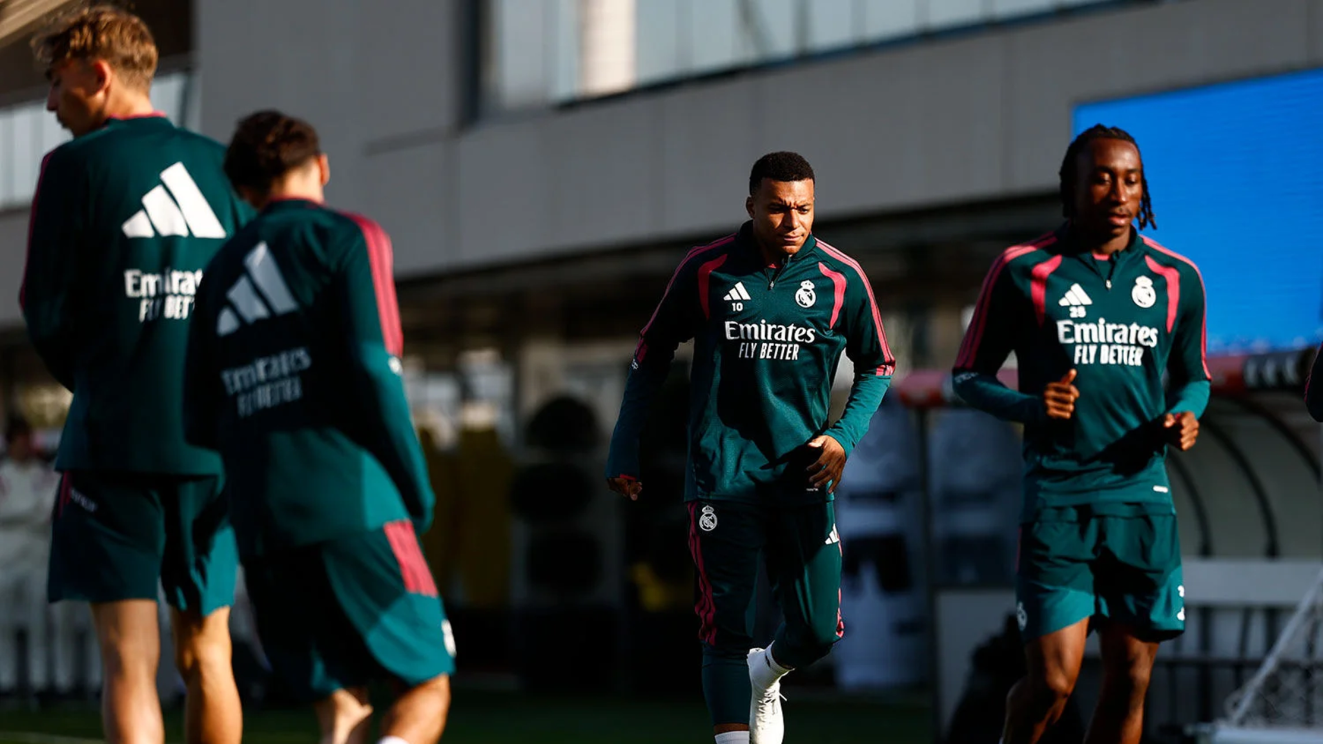Le Real Madrid a effectué son dernier entraînement ce matin avant le Clásico. (Crédit : Real Madrid ; photo : Antonio Villalba)