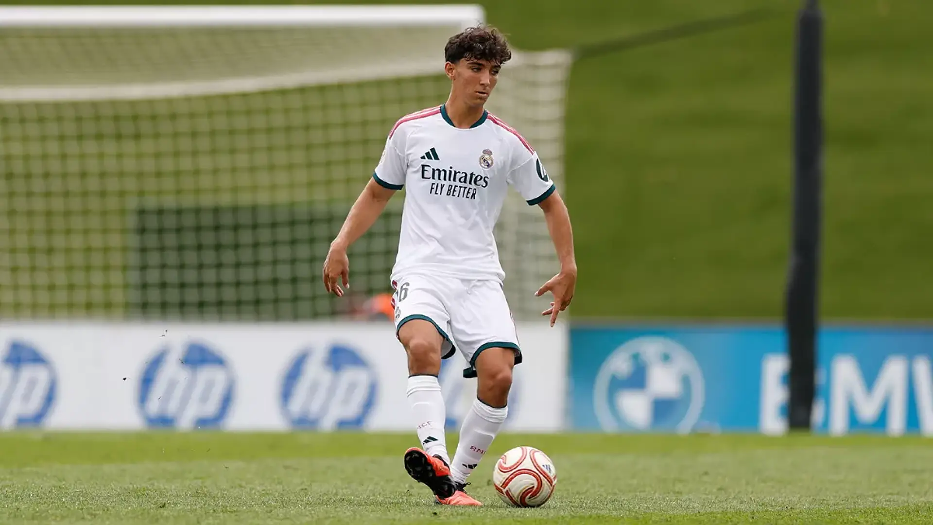 Sergio Martinez avec le Castilla contre Algeciras (2-0), le 25 octobre 2026 (realmadrid.com)