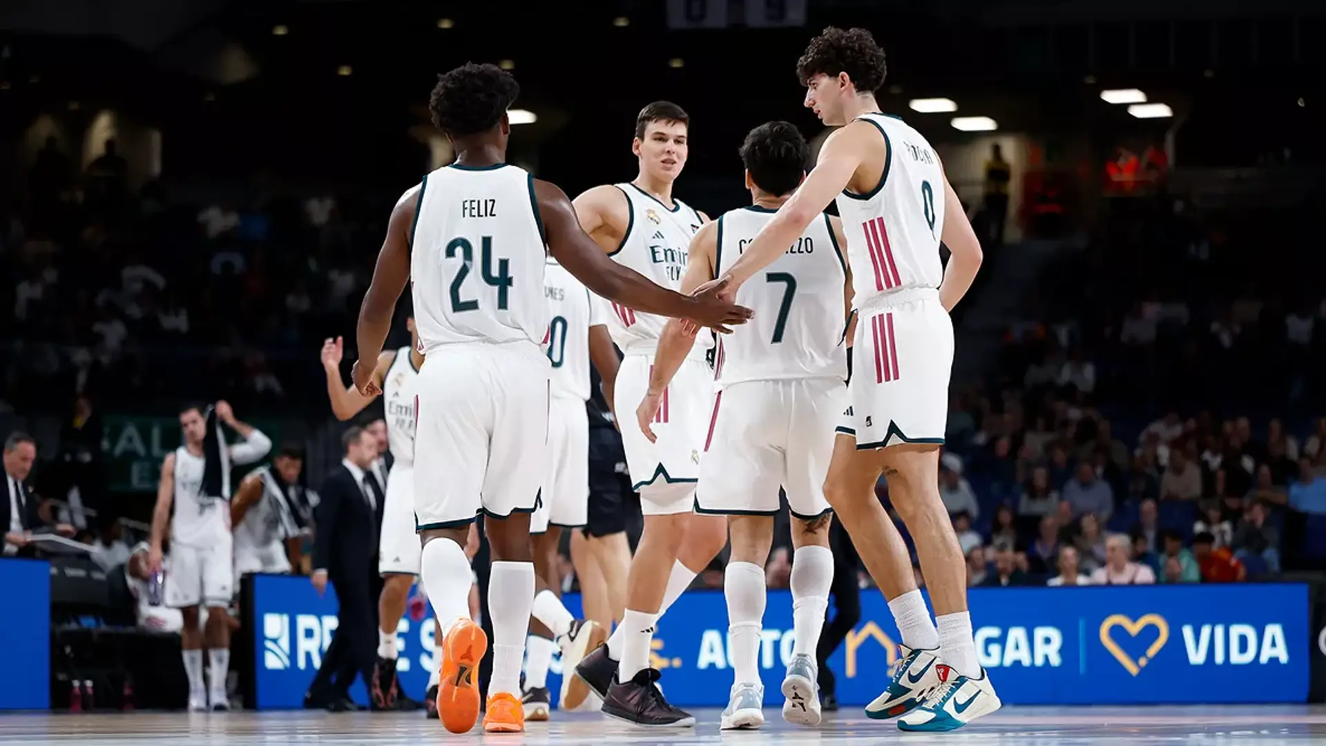 Le Real Madrid Baloncesto continue son cavalier seul en Liga Endesa. (realmadrid.com)